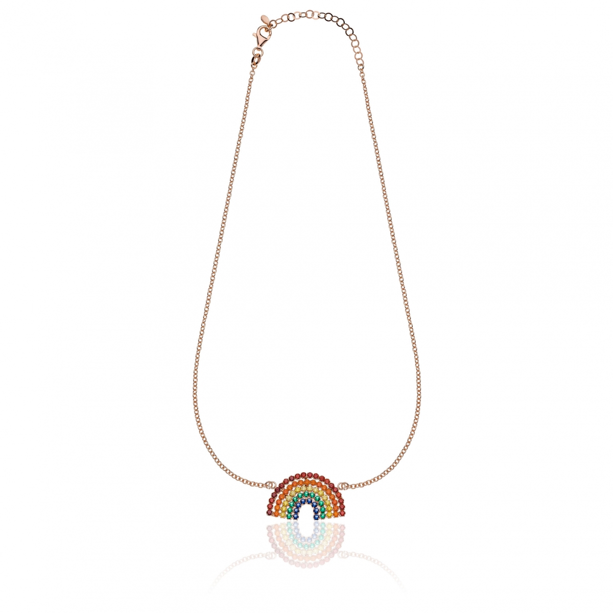 Collana con ciondolo a forma di volpe: ciondolo con iniziale