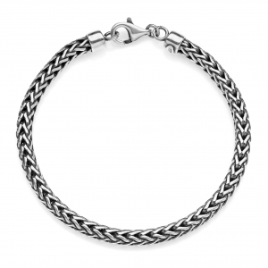 Silver bracelet with thai chain