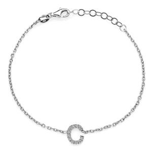 Bracciale in Argento con zirconi