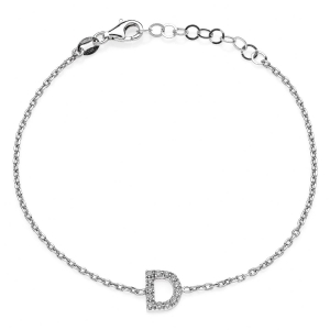 Bracciale in Argento con zirconi