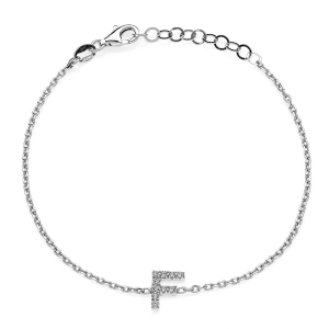 Bracciale in Argento con zirconi