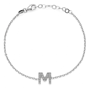 Bracciale in Argento con zirconi