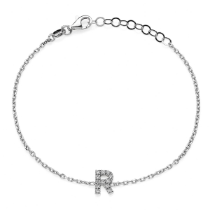 Bracciale in Argento con zirconi