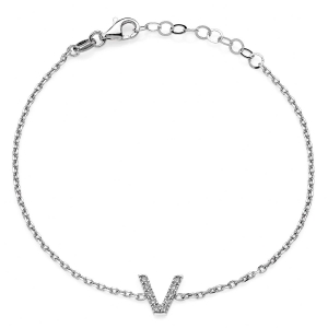Bracciale in Argento con zirconi