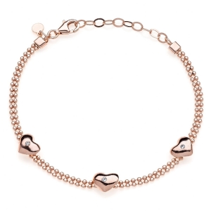 Bracciale in Argento con zirconi