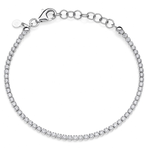Bracciale in Argento con zirconi