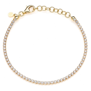 Bracciale in Argento con zirconi