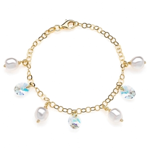 Bracciale in Argento con zirconi 