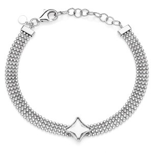 Bracciale in Argento con cristalli