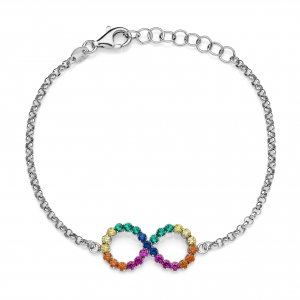 Bracciale Argento con zirconi