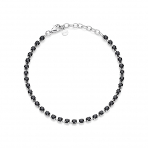 Bracciale in Argento con cristalli