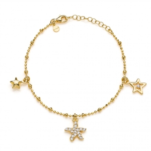 Bracciale in Argento con zirconi