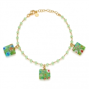 Bracciale in Argento con cristalli