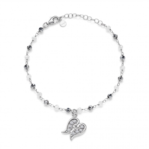 Bracciale in Argento con cristalli