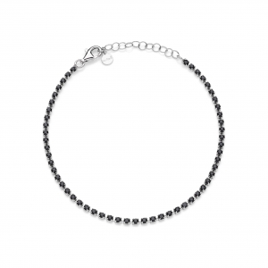 Bracciale in Argento con cristalli