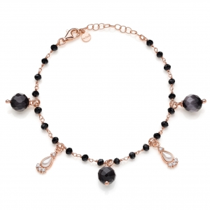 Bracciale in Argento con cristalli