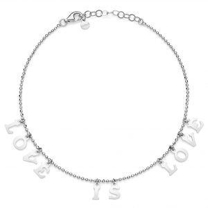Cavigliera in Argento con pendenti
