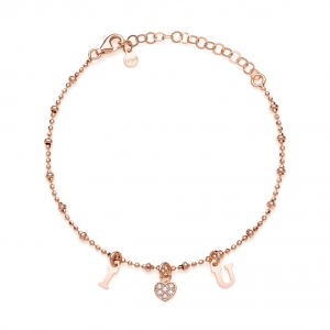 Bracciale in Argento con zirconi