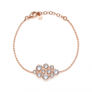 Bracciale in Argento con cristalli