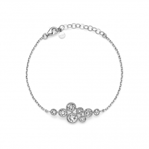 Bracciale in Argento con cristalli
