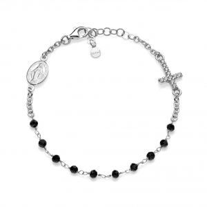 Bracciale in Argento con cristalli
