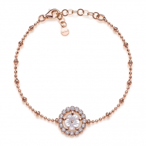 Bracciale in Argento con zirconi