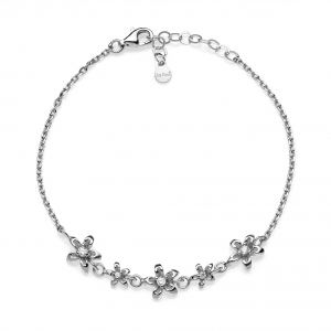 Bracciale in Argento con zirconi