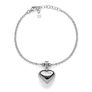 Bracciale in Argento con zirconi