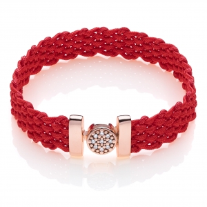 Bracciale in Argento con zirconi