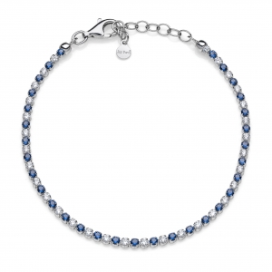 Bracciale in Argento con zirconi