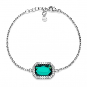 Bracciale in Argento con zirconi