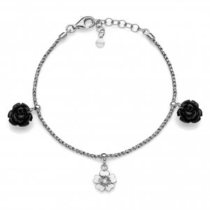 Bracciale in Argento con zirconi