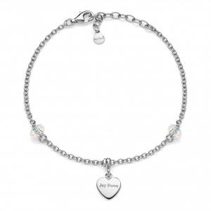 Bracciale in Argento con cristalli