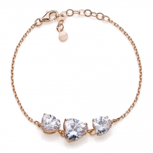 Bracciale in Argento con zirconi