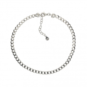 Silver anklet