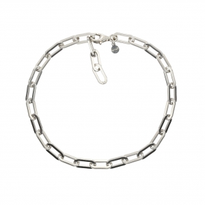 Silver anklet