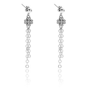 Orecchini in Argento con zirconi