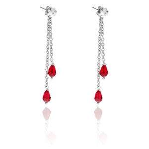 Orecchini in Argento con zirconi 