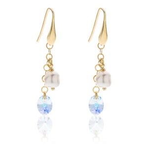 Orecchini in Argento con cristalli