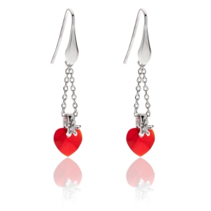 Orecchini in Argento con zirconi e cristalli