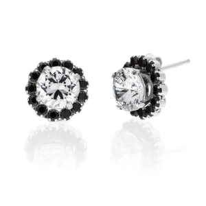 Orecchini in Argento con zirconi