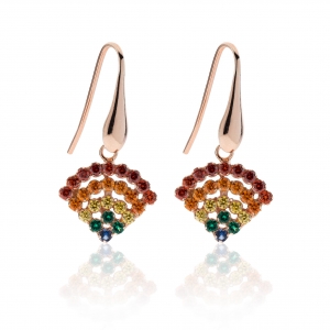 Orecchini in Argento con zirconi