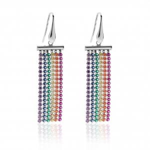 Orecchini in Argento con zirconi