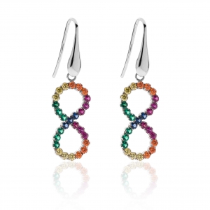 Orecchini in Argento con zirconi