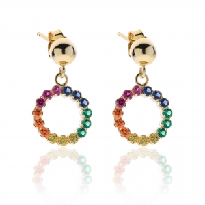Orecchini in Argento con zirconi