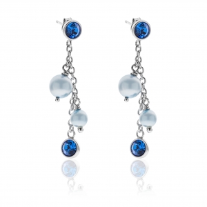 Orecchini in Argento con cristalli