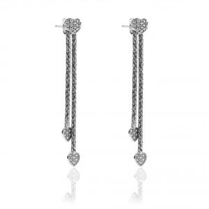 Orecchini in Argento con zirconi