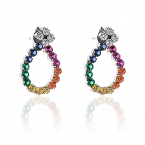 Orecchini in Argento con zirconi