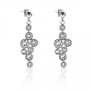 Orecchini in Argento con cristalli
