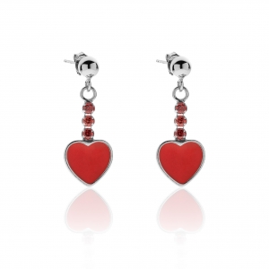 Orecchini in Argento con zirconi